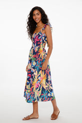 Palm Sugar strapless midi dress